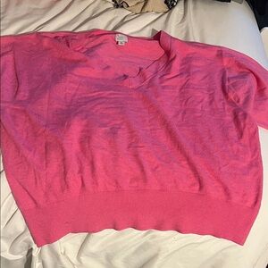a new day V-Neck Sweater in Bright Pink